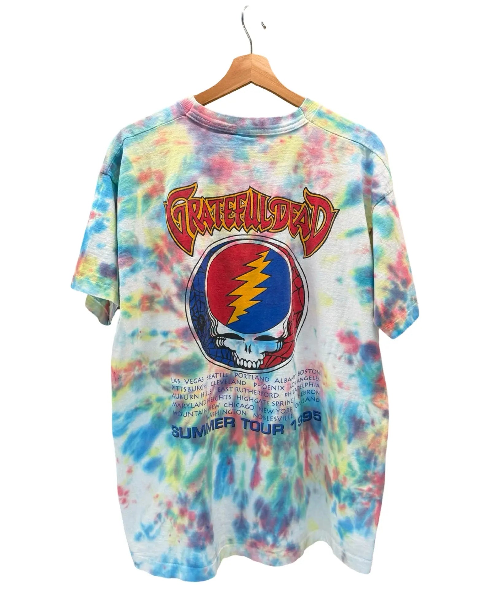 Vintage 1995 Grateful Dead Summer Tour Tee KIF Vintage