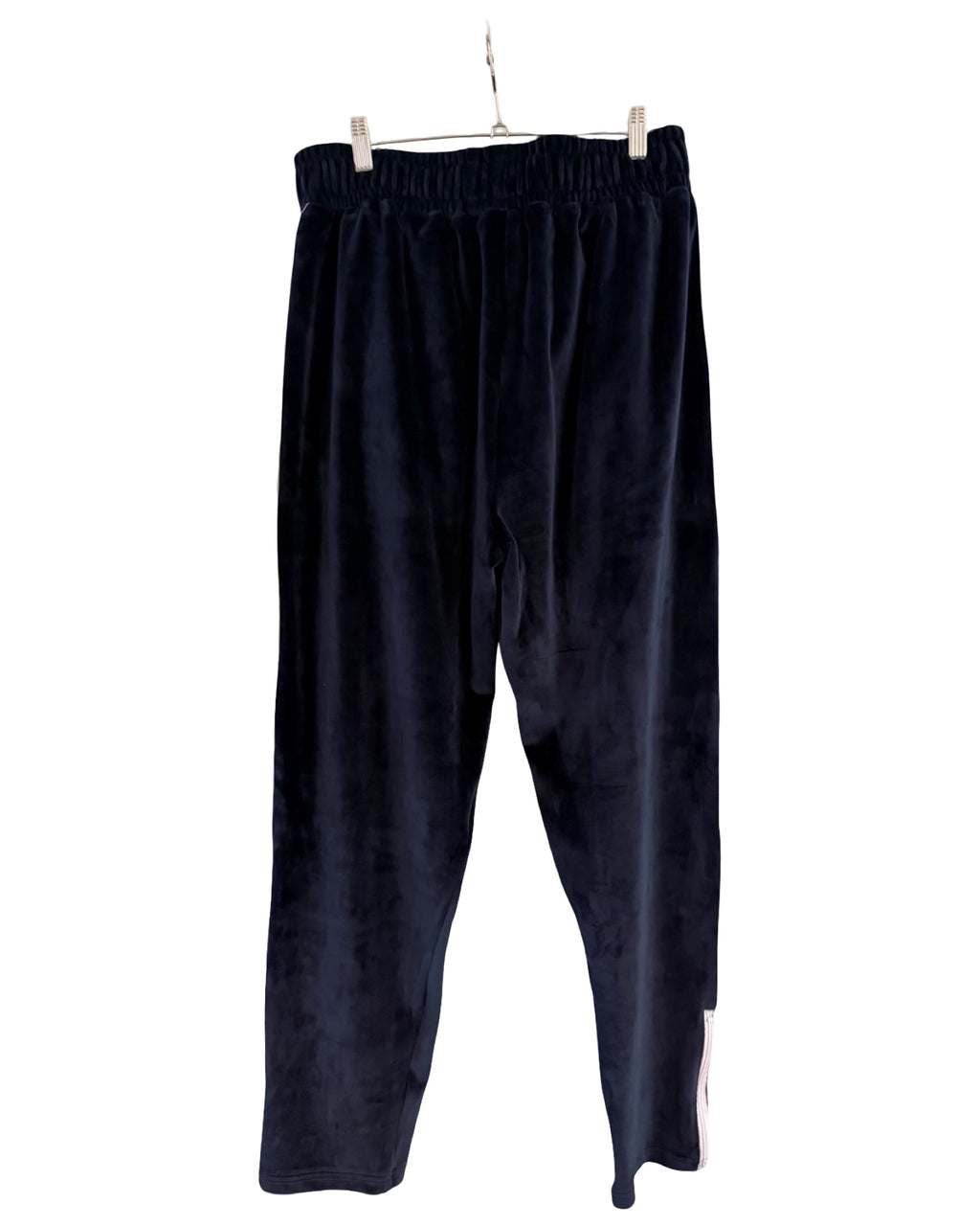 Palm Angels Blue Velvet Tracksuit Top & Bottom Set