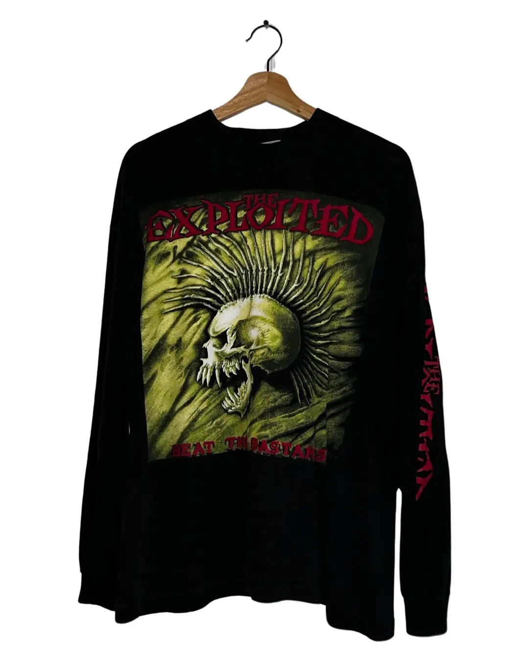 Vintage Rare 90s The Exploited L/S Punk Tee KIF Vintage
