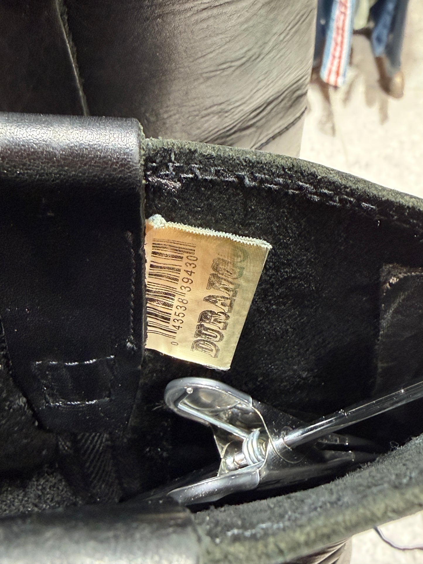 Vintage Mens Durango Biker Harness Boots Size 8.5