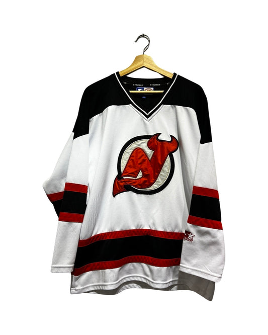 Vintage 90s New Jersey Devils Starter NHL Hockey Jersey