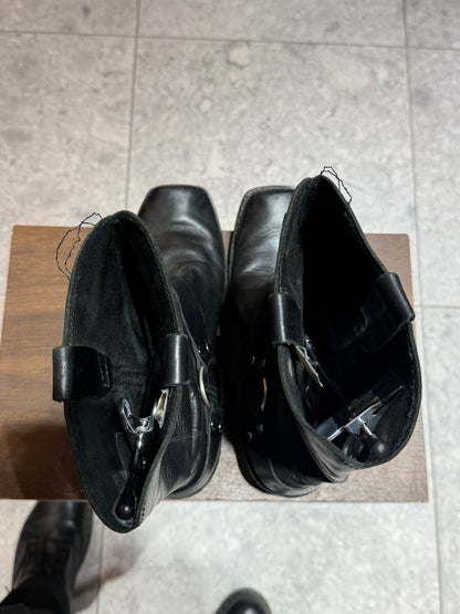 Vintage Mens Durango Biker Harness Boots Size 8.5