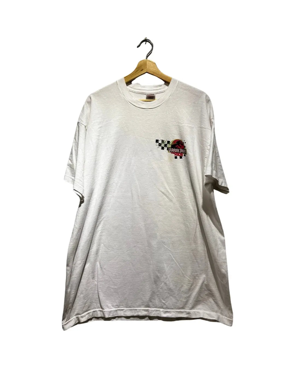 Vintage 1997 Nascar x Jurassic Park Monte Carlo Tee KIF Vintage