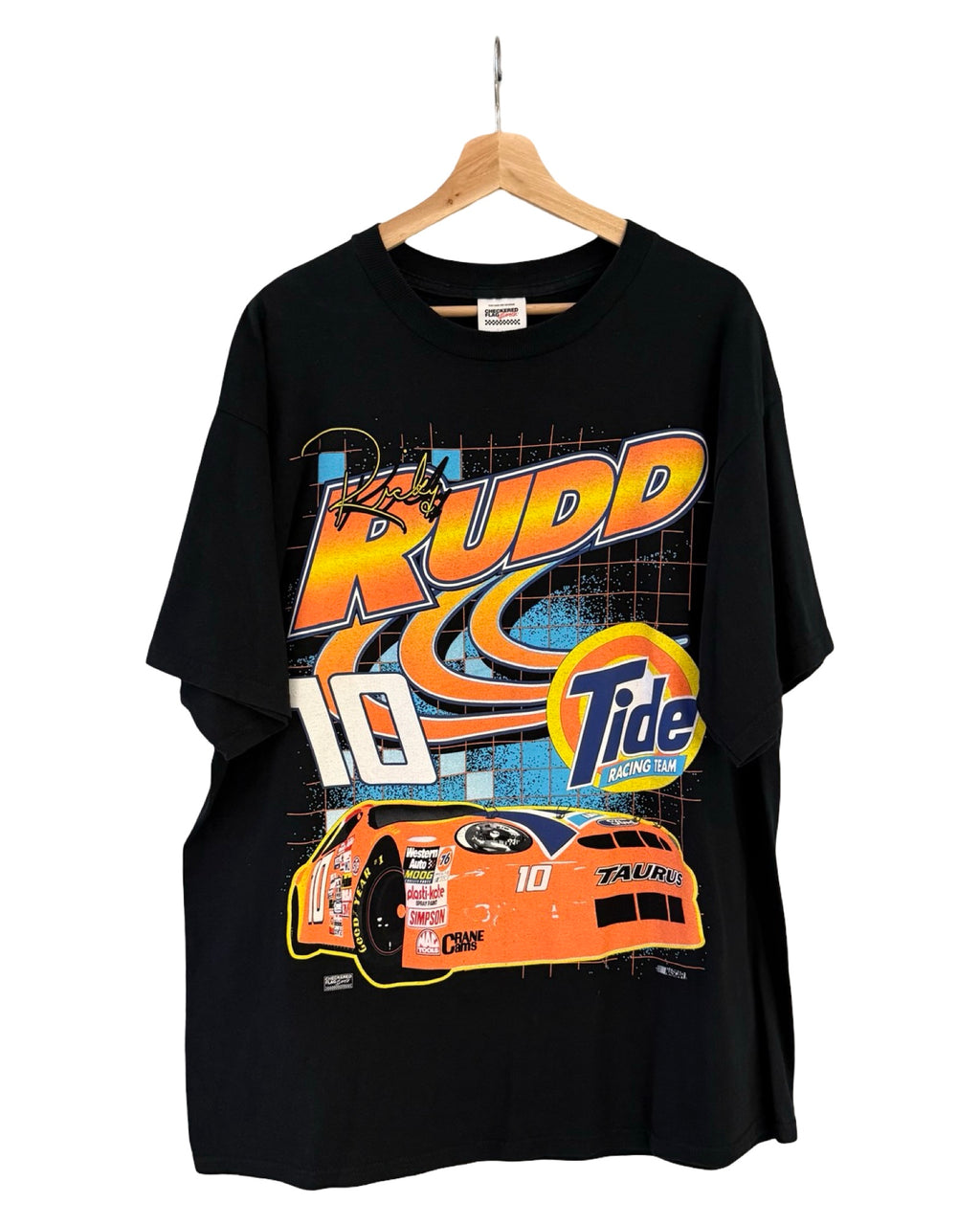 Vintage 90s Nascar Tide Ricky Rudd Racing Tee