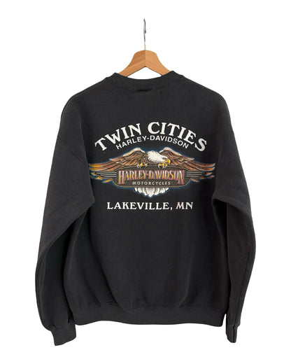 Vintage Harley Davidson Twin Cities Crewneck