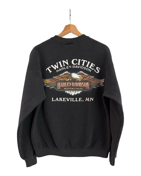 Vintage Harley Davidson Twin Cities Crewneck