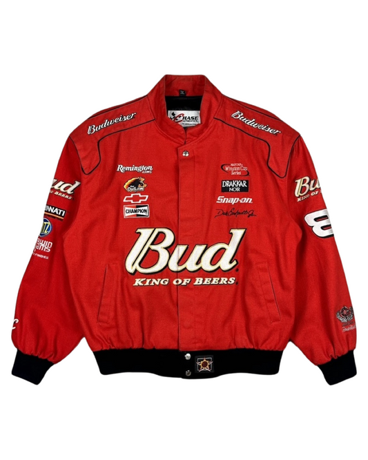 Vintage 90s Budweiser NASCAR Jacket