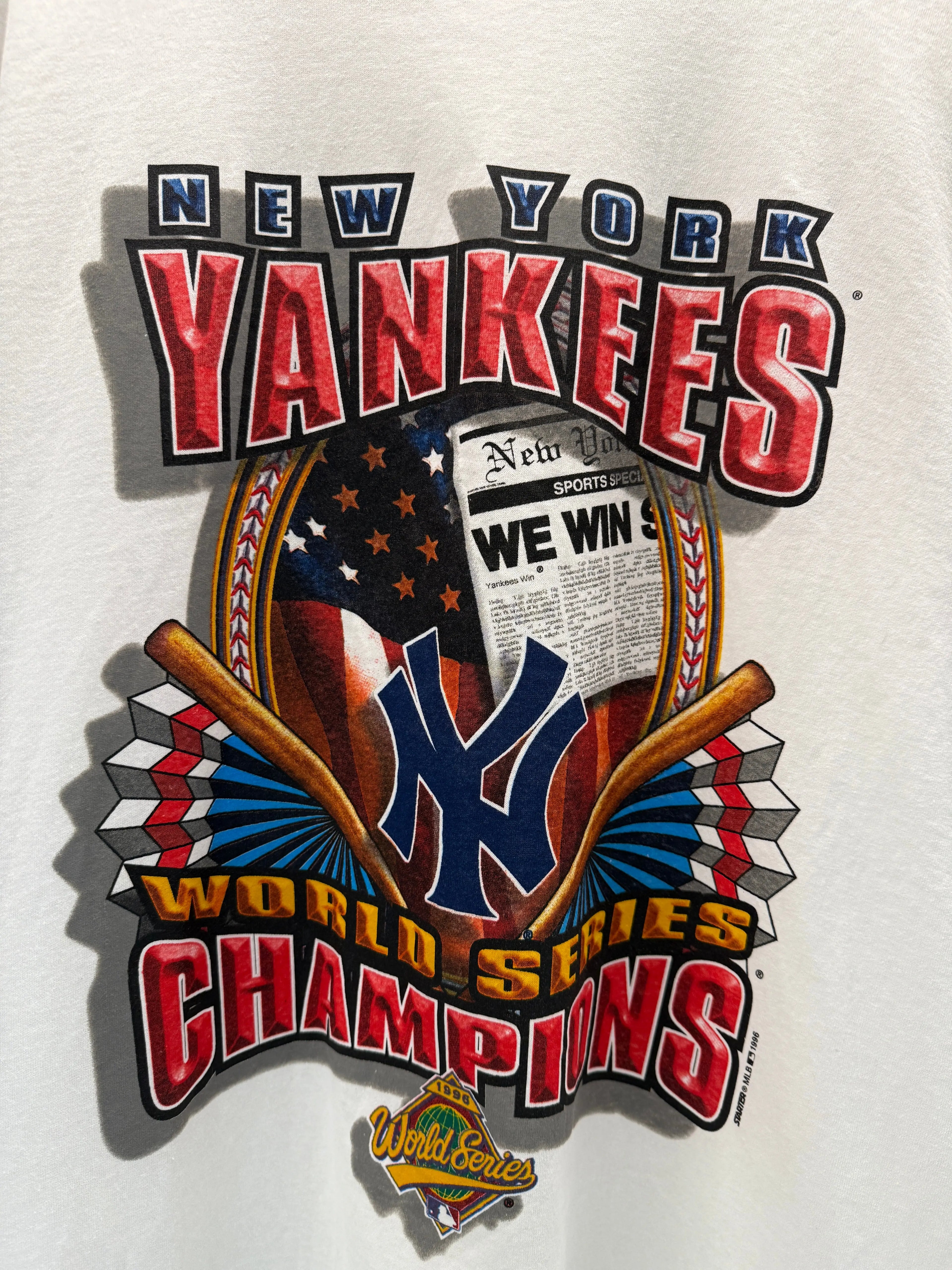 Vintage DS 1996 New York Yankees World Series Tee KIF Vintage