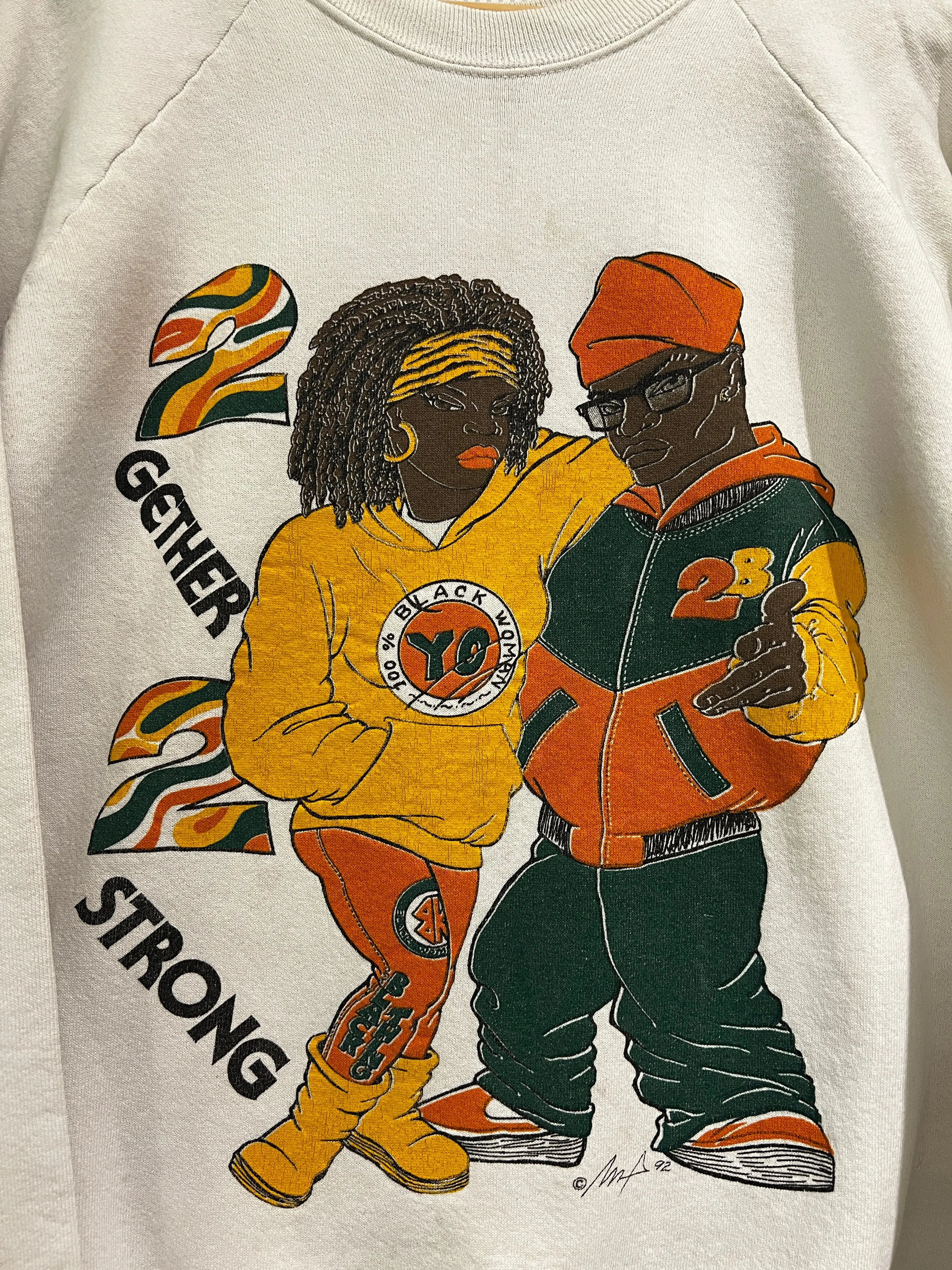 Vintage 1992 Stronger 2gether Crewneck KIF Vintage