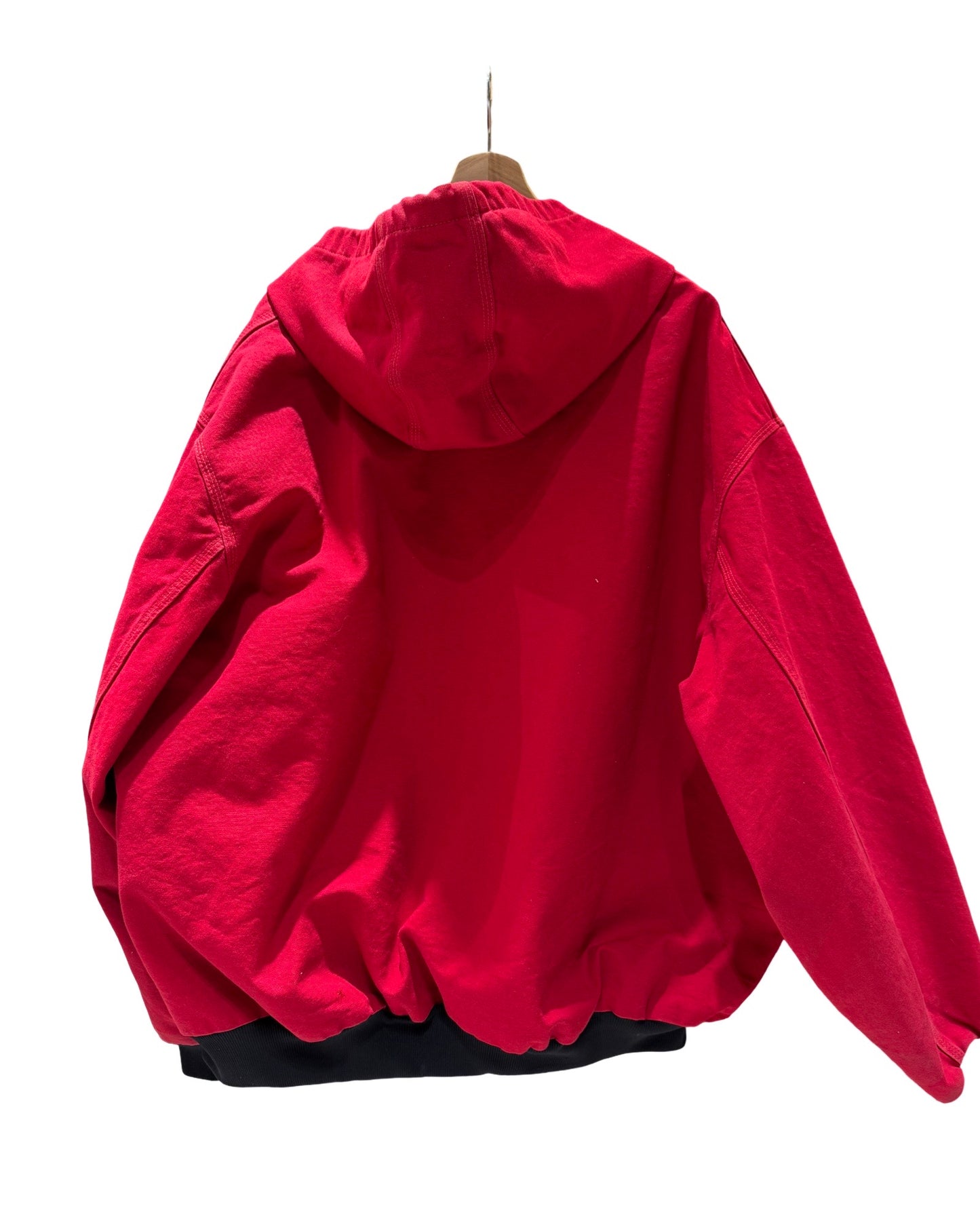 Vintage 90s Carhartt Red Hooded Jacket