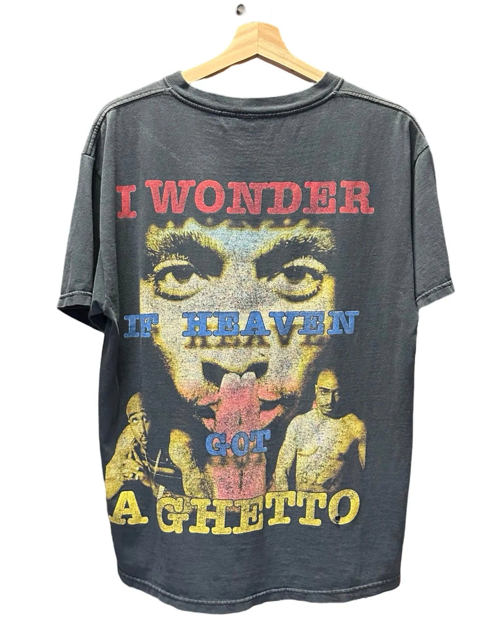 Vintage 90s 2pac All Eyez On Me Tupac Rap Tee KIF Vintage