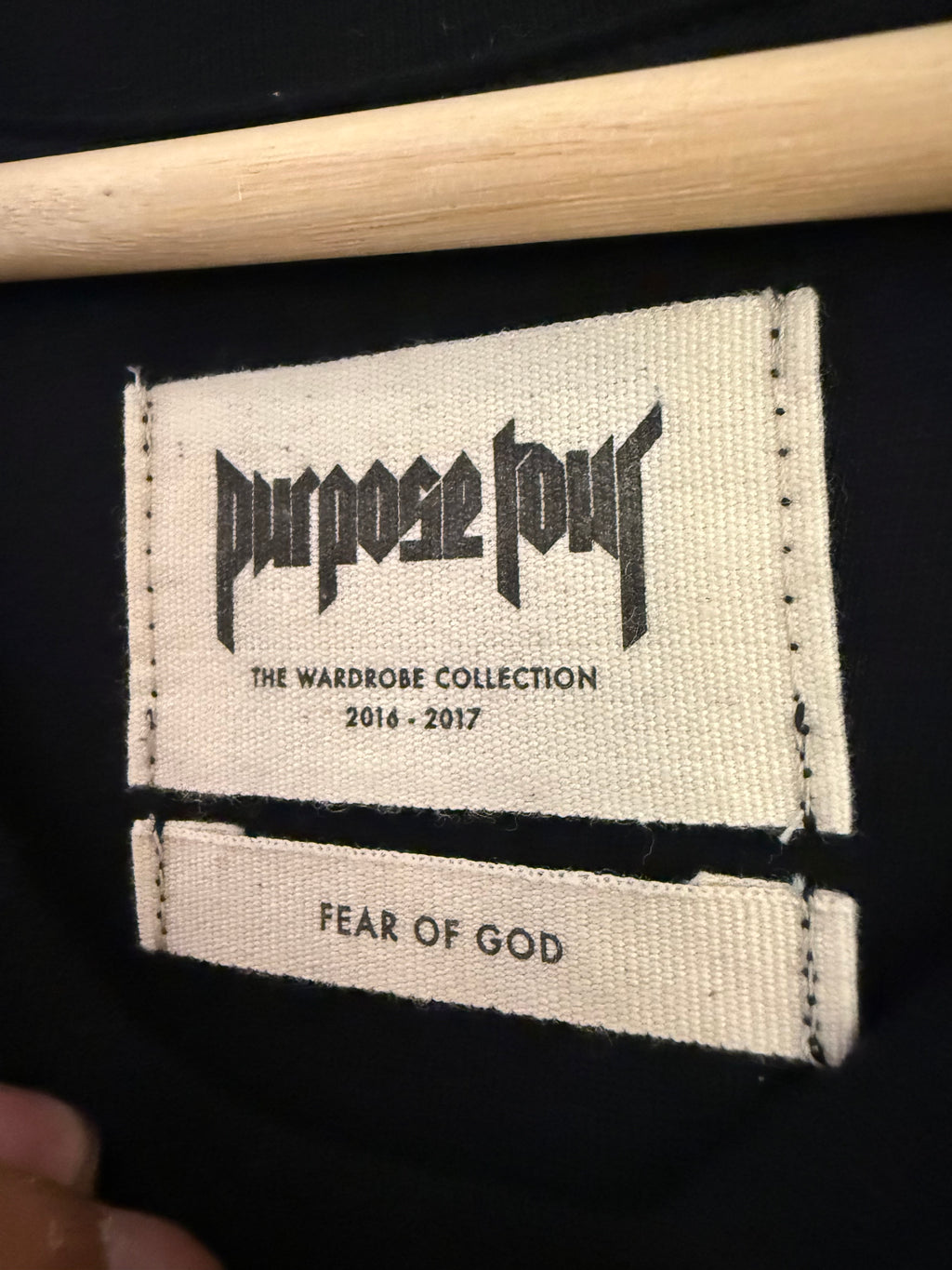 2016 Fear Of God x Marilyn Manson x Justin Bieber Sleeveless Tee