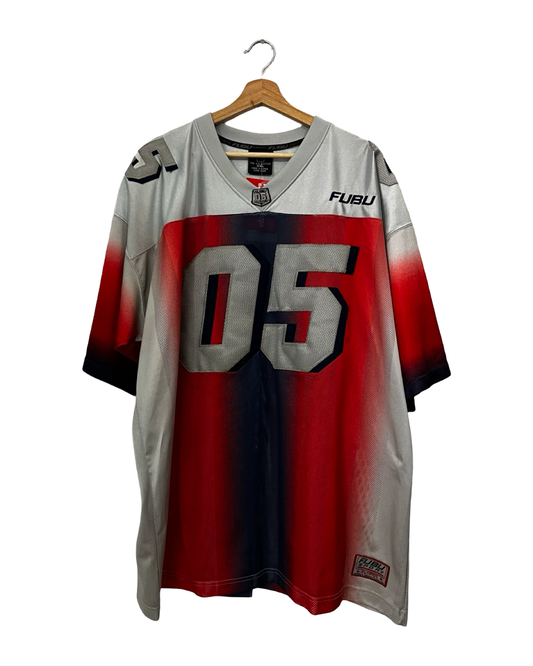 Vintage 2005 FUBU Red Tie Dye Jersey