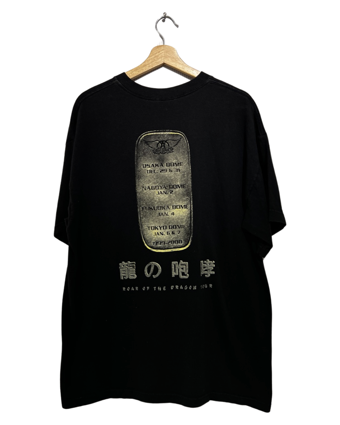 Vintage 2000 Aerosmith Roar Of The Dragon Tour Tee
