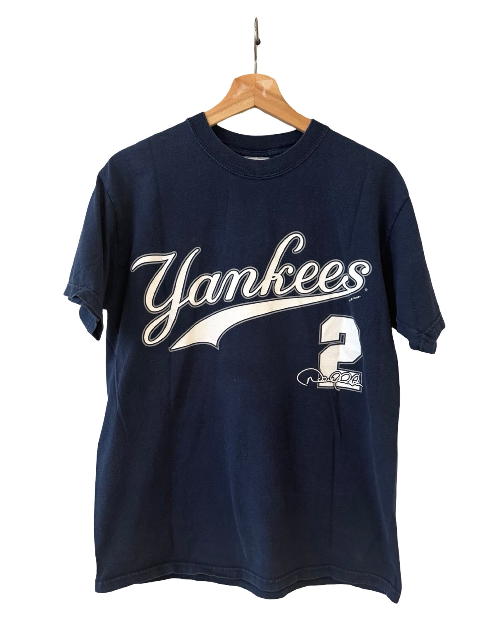 Vintage 2004 New York Yankees Derek Jeter 2 Tee