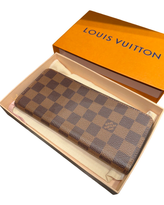 2023 Louis Vuitton Clemence Damier Rose Ballerina Wallet