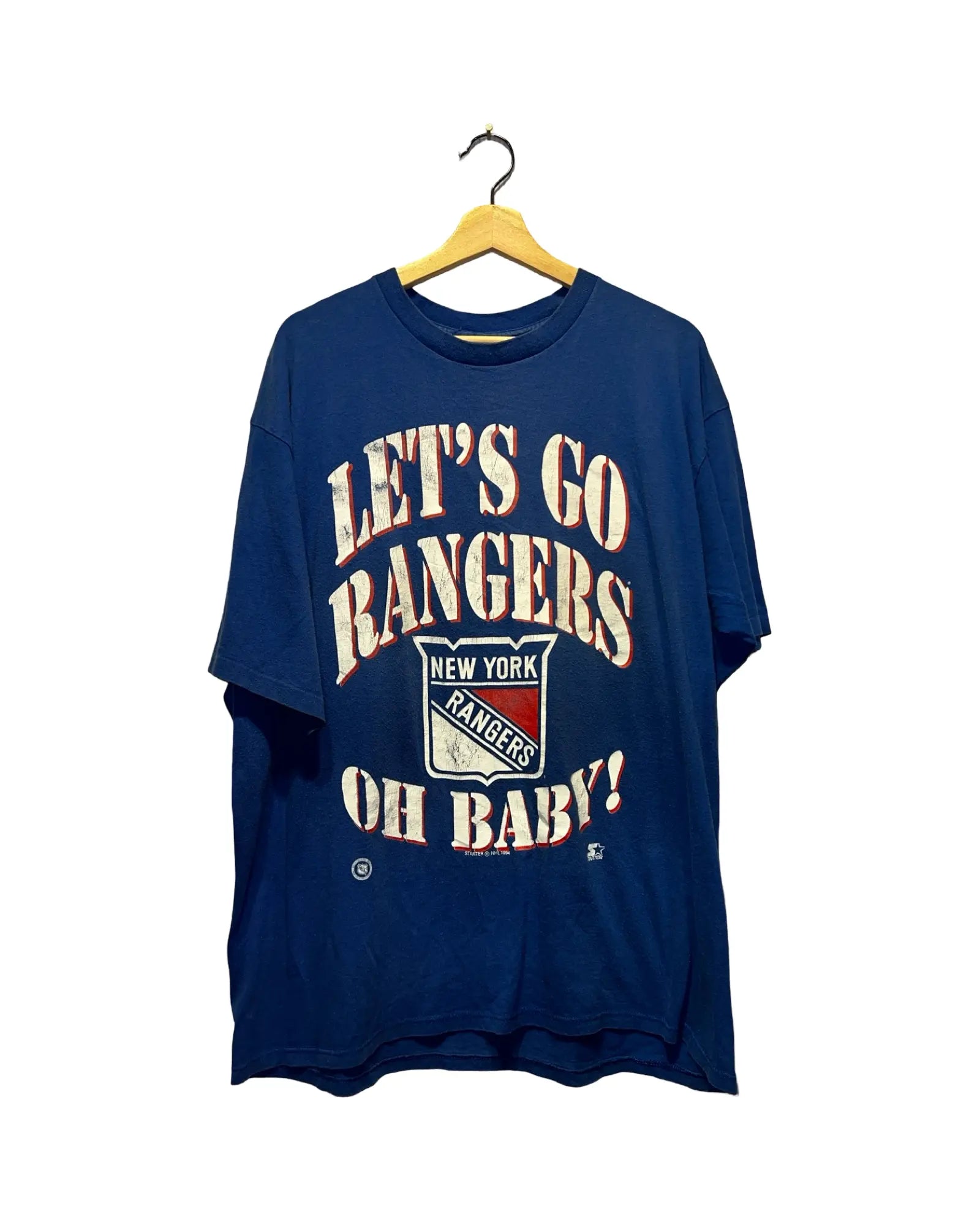 Vintage 1994 New York Rangers Lets Go Tee KIF Vintage