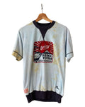 Vintage Y2K Evisu Indigo Tours Traveling Terry Cloth Tee