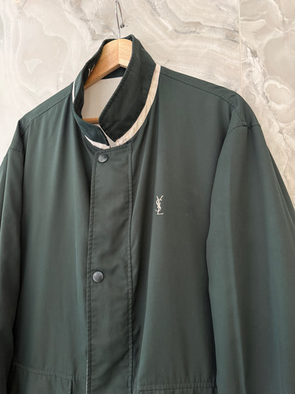 Vintage 90s YSL Yves Saint Laurent Reversible Windbreaker