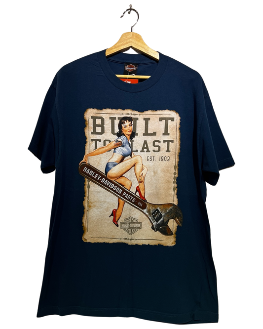 Vintage Harley Davidson Wanted Poster Tee