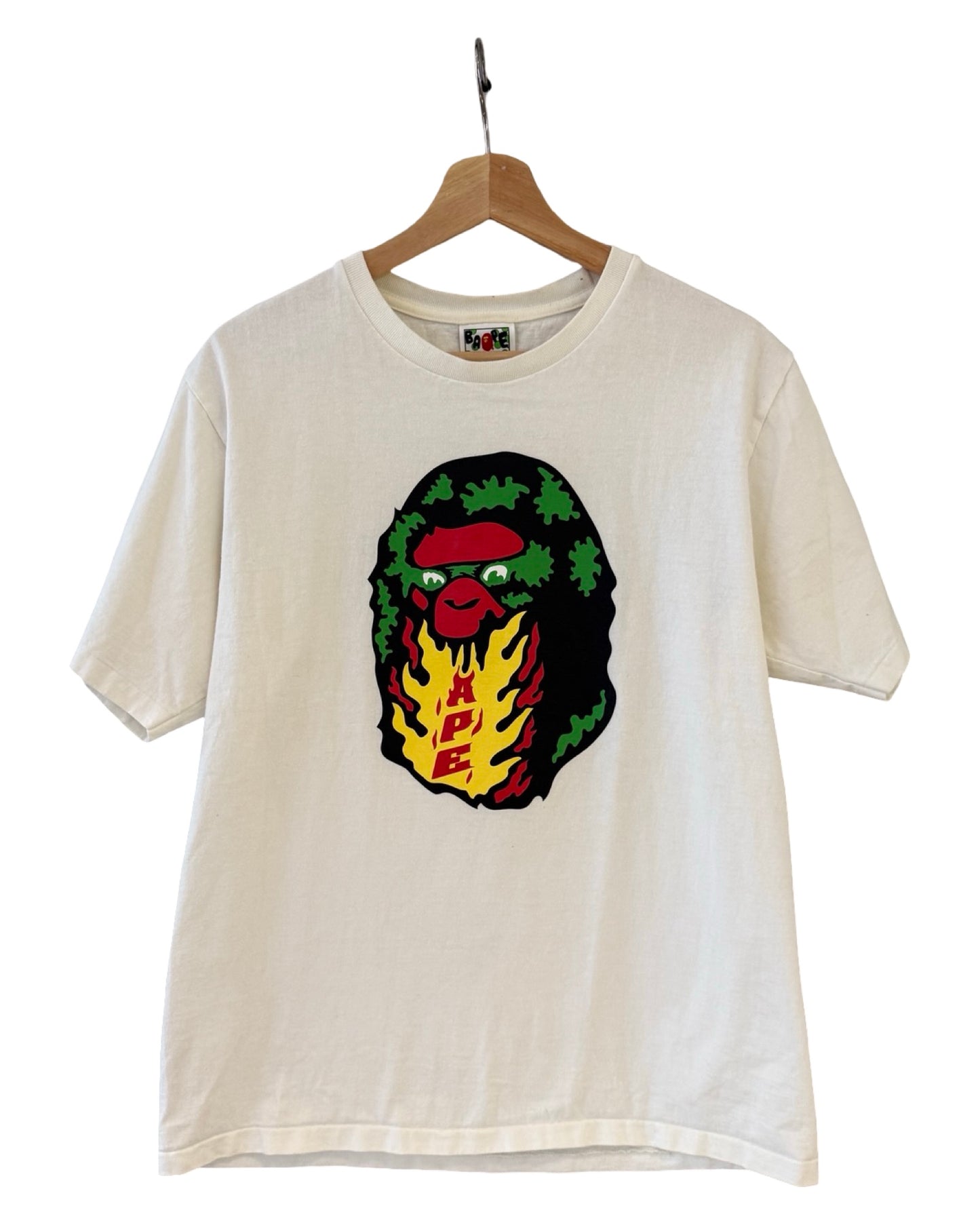 Bape Flame Ape Head Tee KIF Vintage