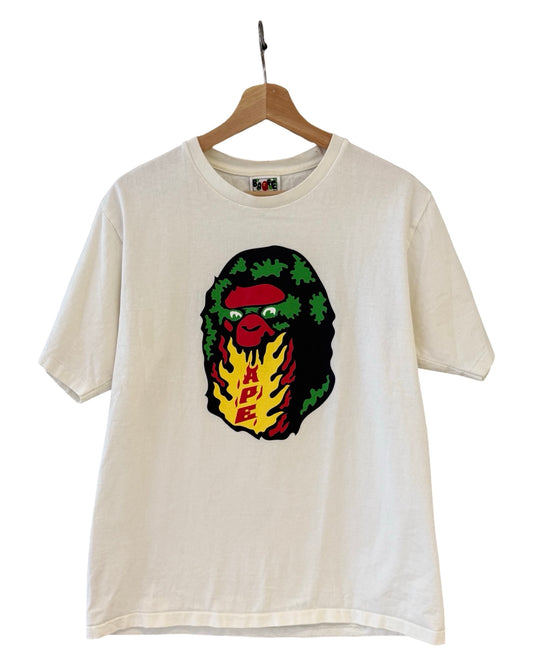 Bape Flame Ape Head Tee KIF Vintage