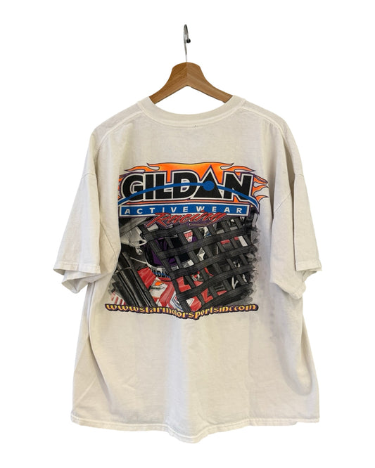 Vintage Nascar Gildan Double Sided Racing Tee