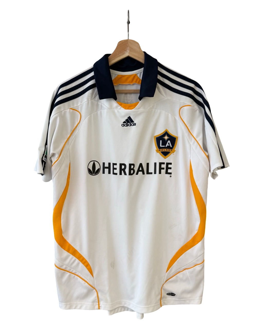 Camiseta Vintage Herbalife David Beckham LA Galaxy