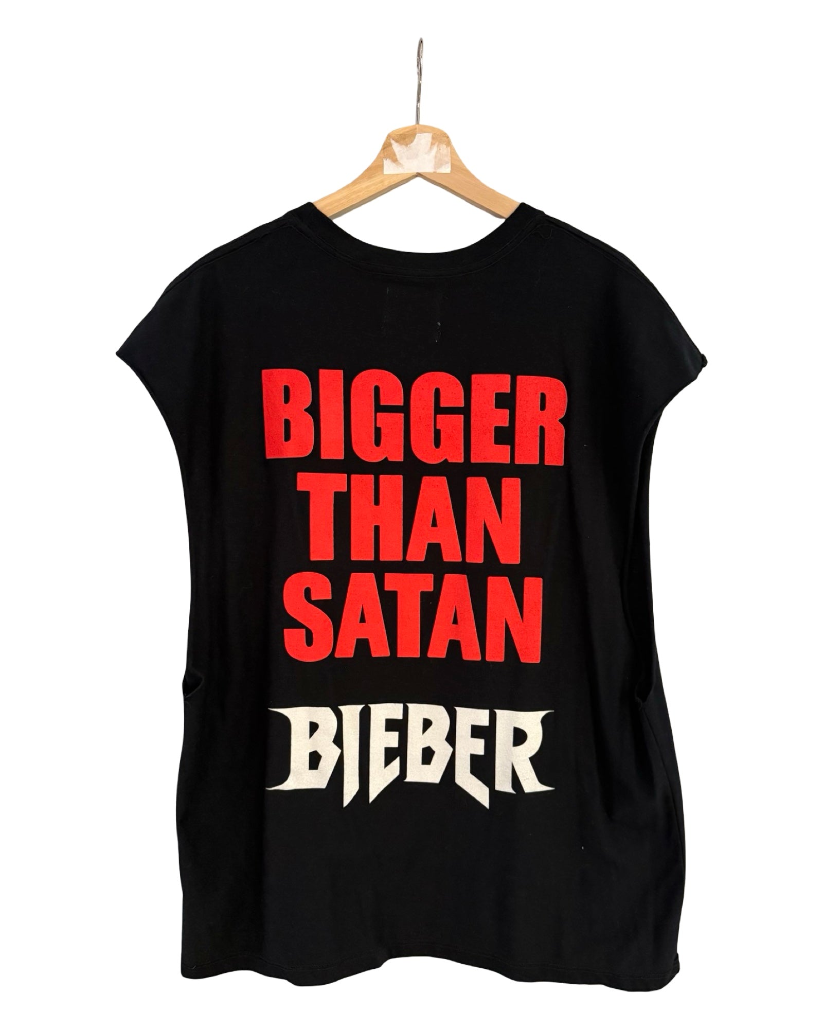 2016 Fear Of God x Marilyn Manson x Justin Bieber Sleeveless Tee
