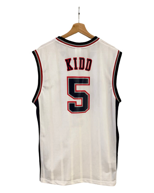Vintage 2002 New Jersey Nets Jason Kidd 5 Reebok Jersey