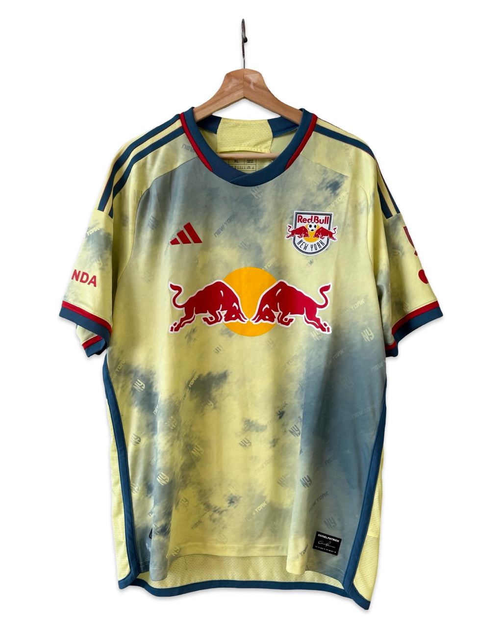 Vintage New York Redbulls Daniel Patrick Collab Adidas Soccer Jersey
