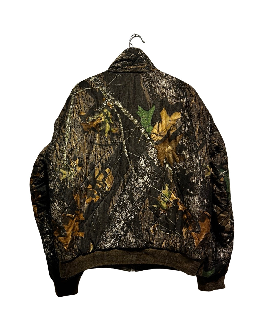 Vintage Remmington Mossy Oak Reversible Removable Camo Jacket