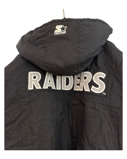 Vintage 90s Los Angeles Raiders Starter Pro Line Jacket