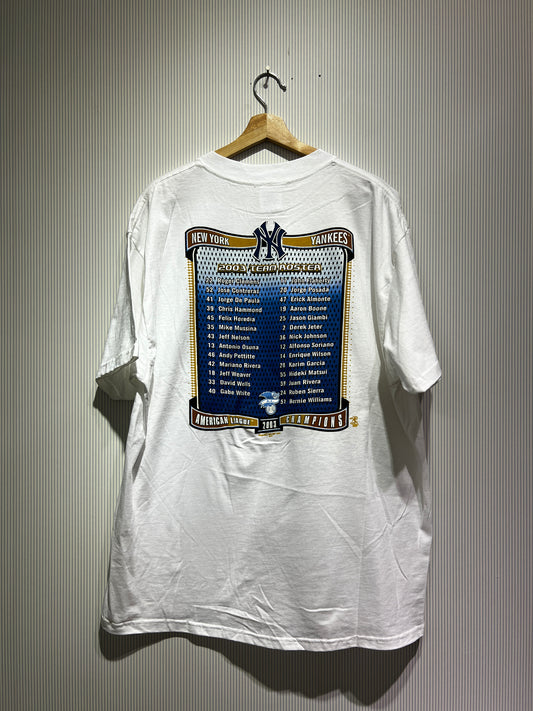 Vintage DS 2003 New York Yankees World Series Tee