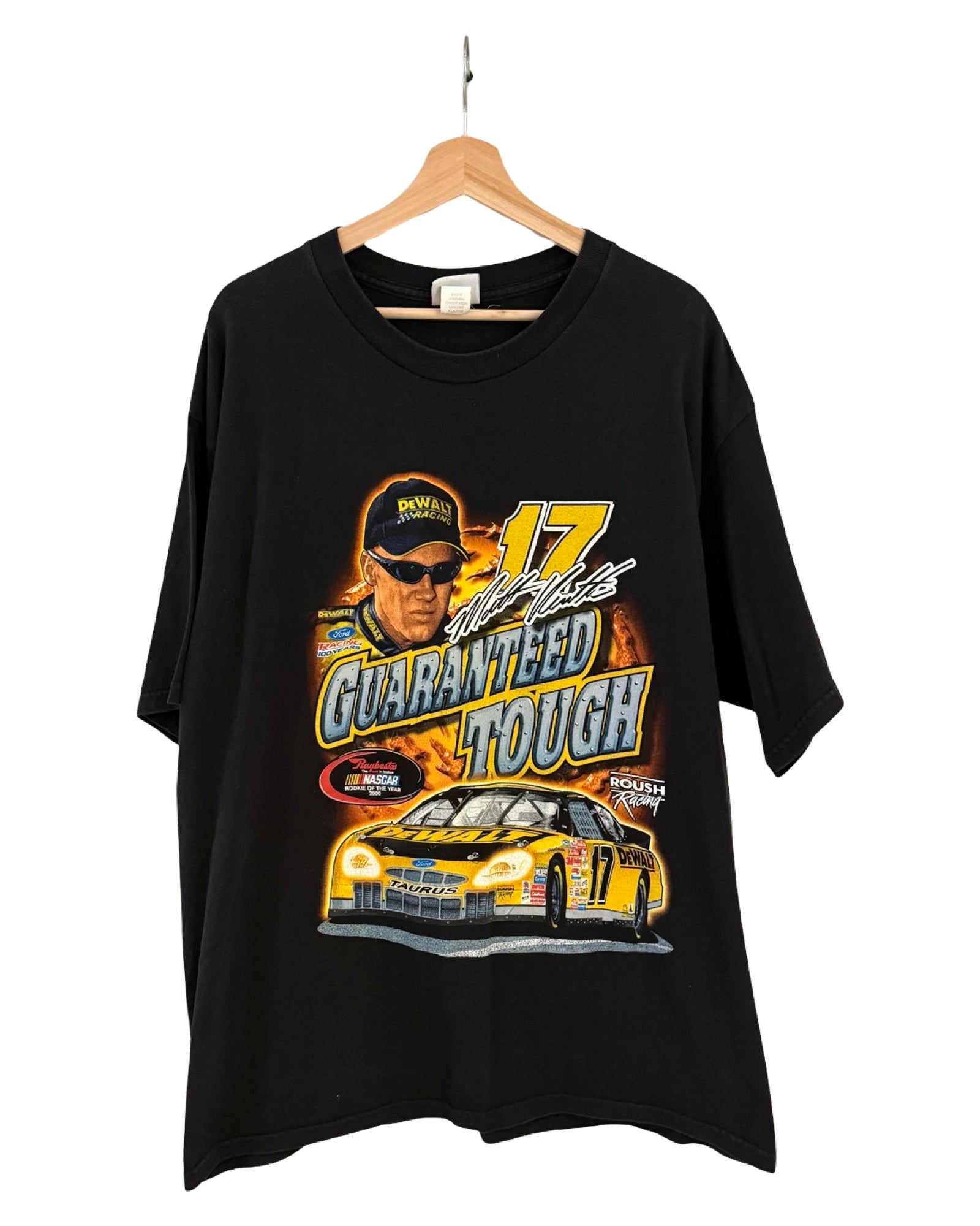 Vintage 2000 Nascar Matt Kenseth Dewalt Racing Tee