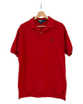 Camisa vintage Polo Ralph Lauren roja y azul