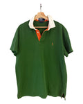 Vintage Polo Ralph Lauren Green Orange White Shirt