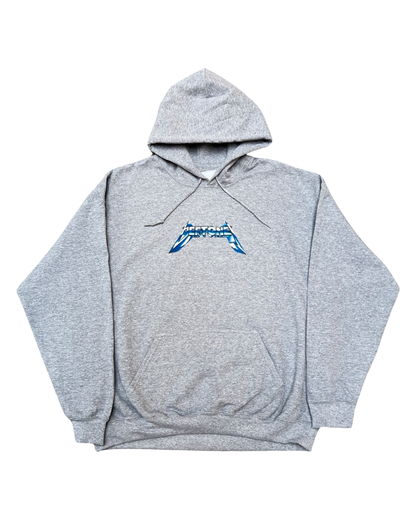 Deftones Metallica Logo Gray Hoodie