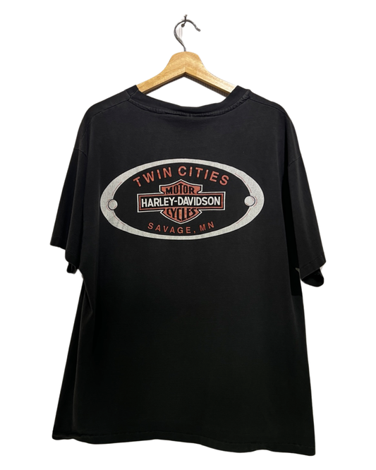 Vintage 90s Harley Davidson Twin Cities Tee