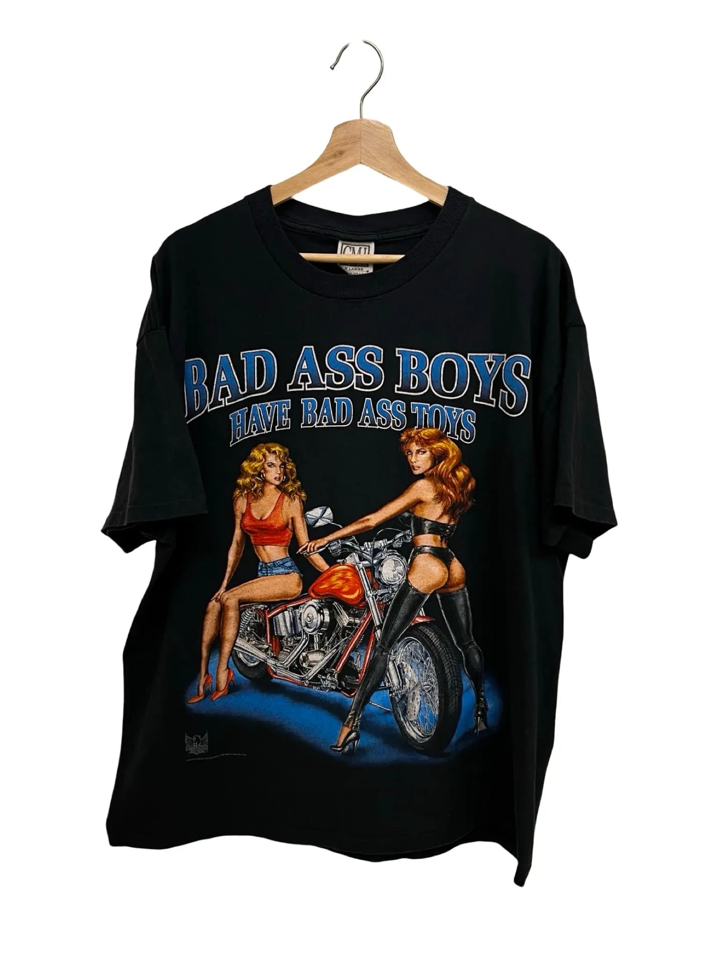 Vintage 90s Bad Ass Boys Harley Tee KIF Vintage