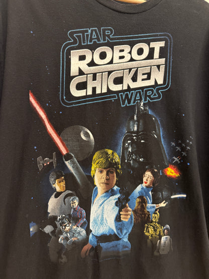 Vintage y2k Star Wars Robot Chicken Tee