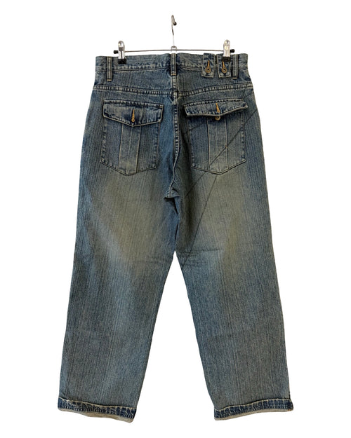 30 x 32 Vintage Sean John Striped Denim Jeans