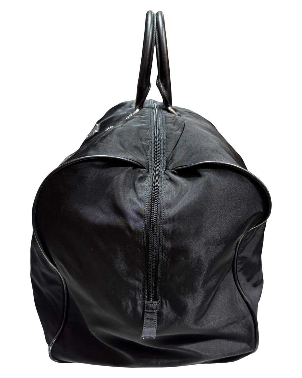 Vintage Prada Nero Nylon Duffle Bag KIF Vintage