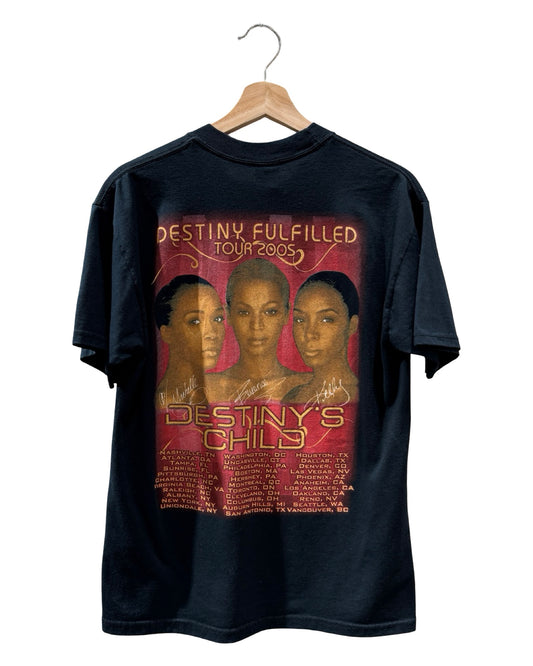 Vintage 2005 Destinys Child Destiny Fufilled Tour Tee