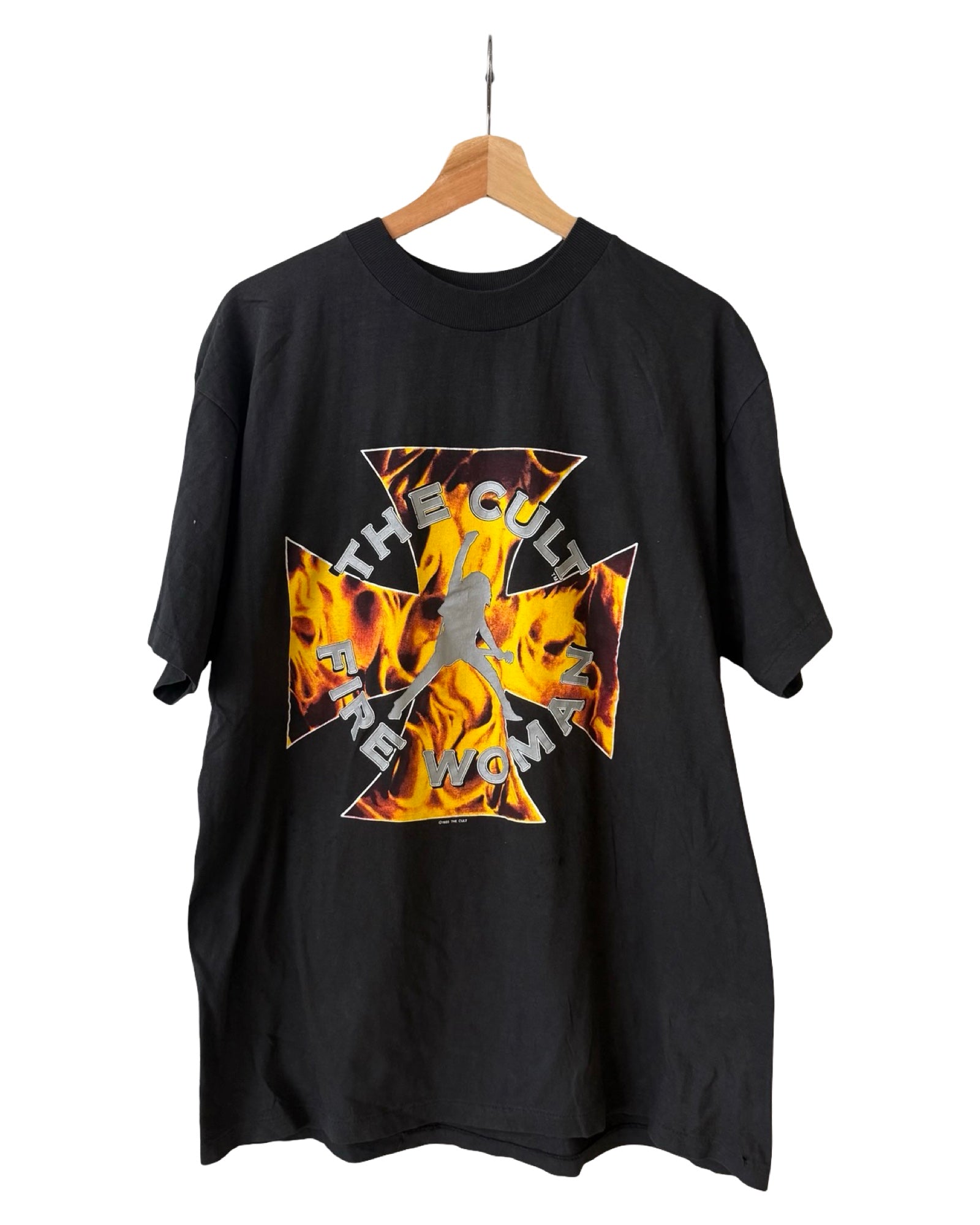 Vintage 1989 The Cult Fire Woman Band Tour Tee