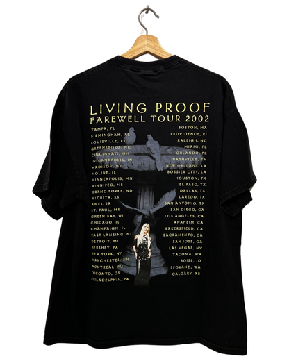 Vintage 2002 Cher Living Proof Farewell Tour Tee