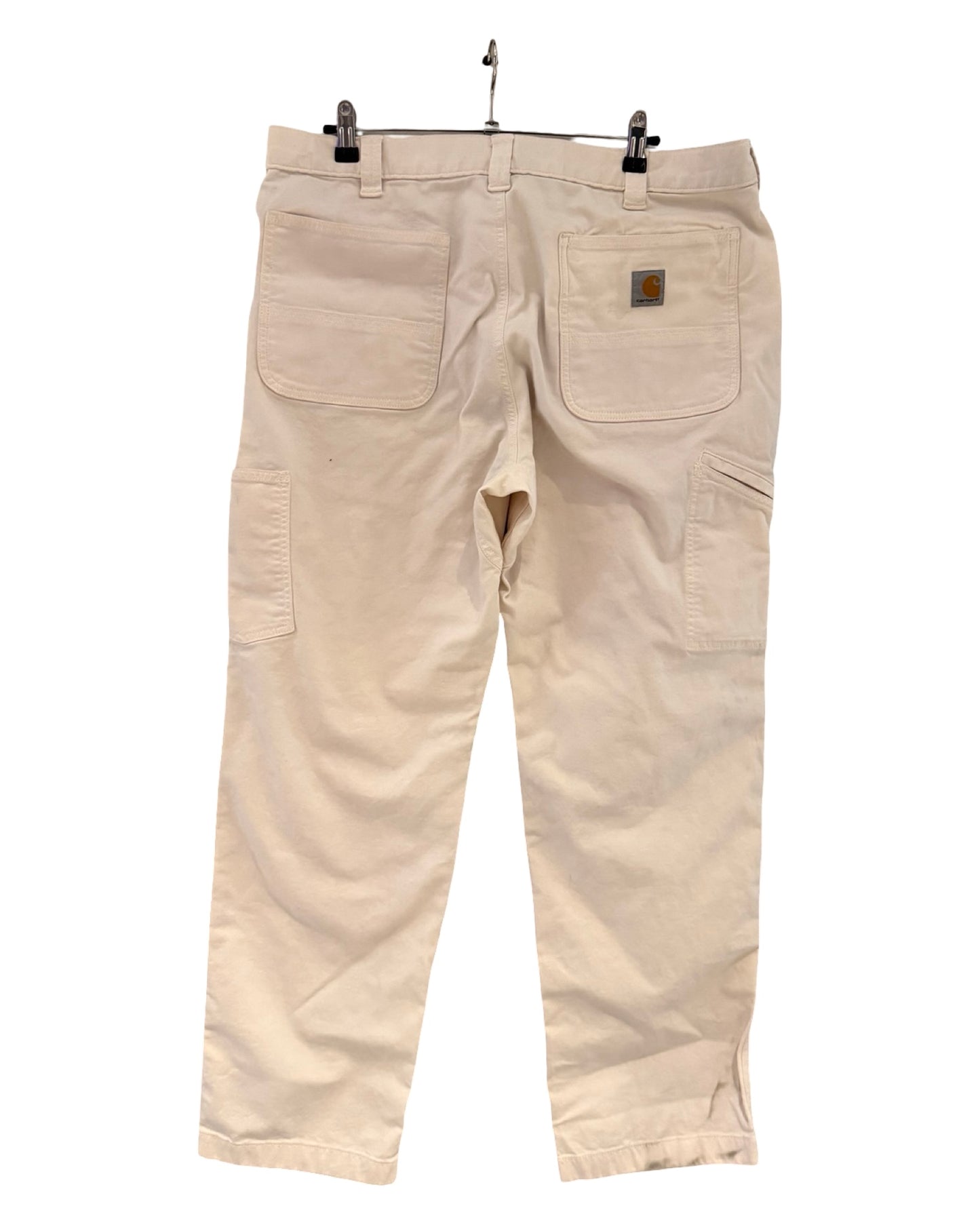 38 x 32 Vintage Carhartt White Double Knee Carpenter Pants