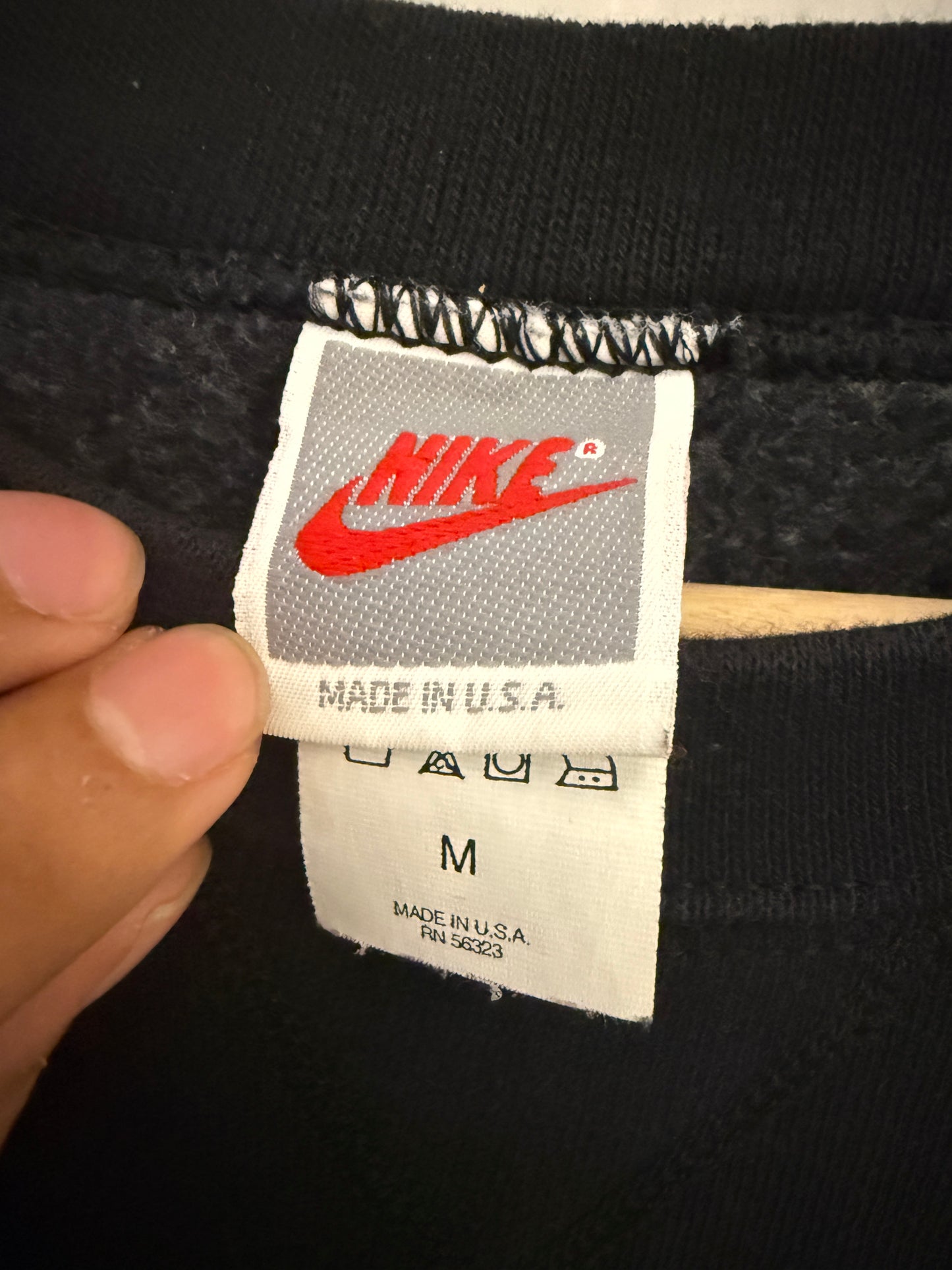 Vintage 90s Nike Town Chicago Spellout Crewneck