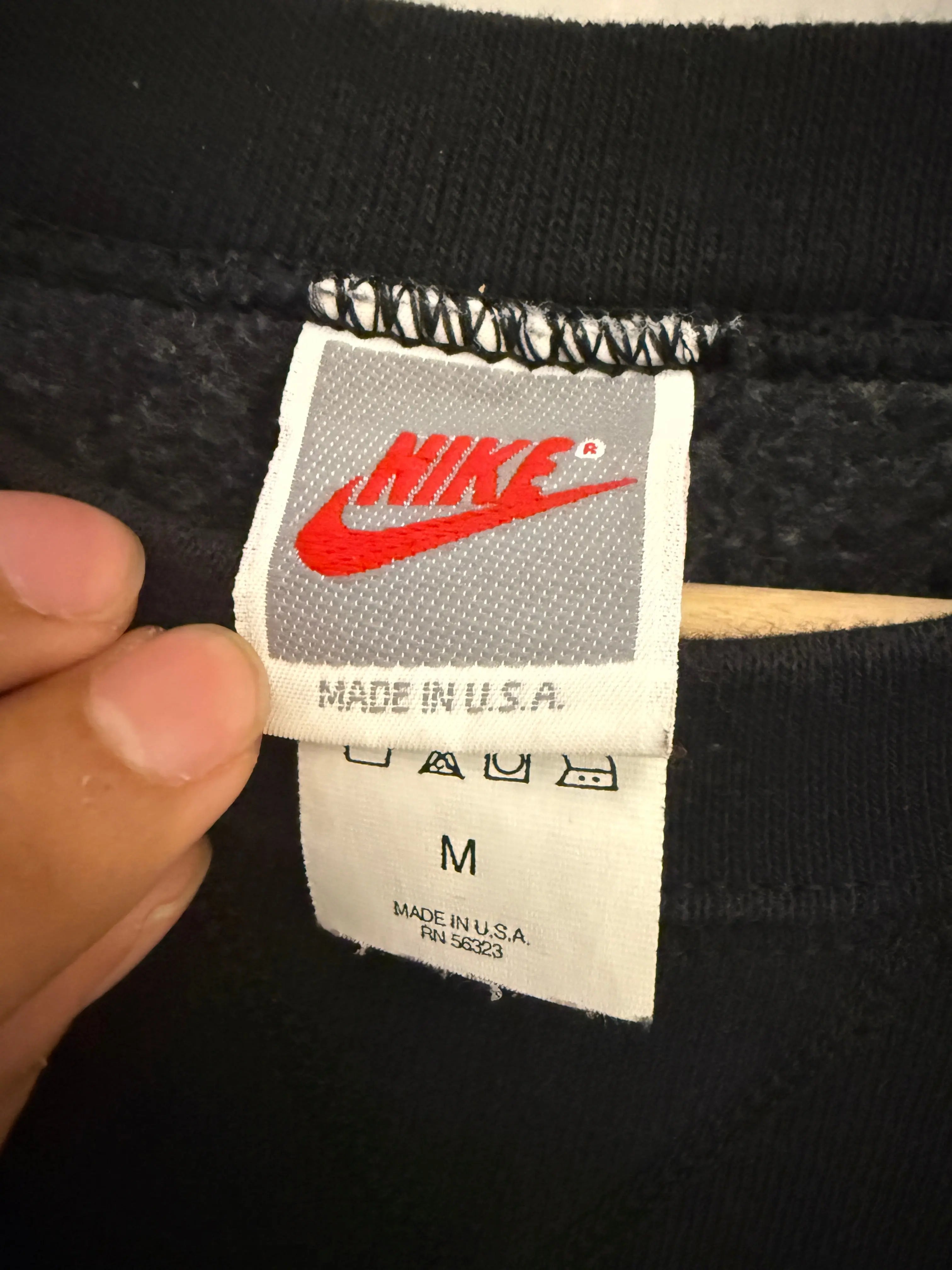 Vintage 90s Nike Town Chicago Spellout Crewneck KIF Vintage