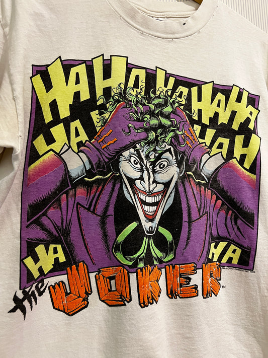 Vintage 1989 The Joker Comics Distressed Tee